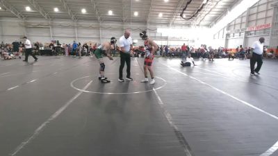 138 lbs Cons. Semi - Maxwell Denham, GLENOAK vs Nicholas Gonzales, Upgraded Industries