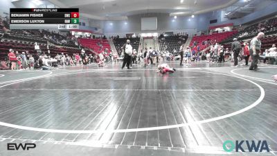 73 lbs Consolation - Brantley Wisdom, Caney Valley Wrestling vs Liam Dyches, Bartlesville Wrestling Club