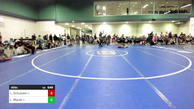 60 lbs Consi Of 8 #1 - Lucas Schuman, PA vs Layten Marsh, IN