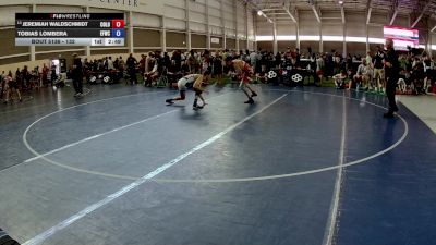 132 lbs Champ. Round 2 - Jeremiah Waldschmidt, Colorado vs Tobias Lombera, Elite Force Wrestling Club