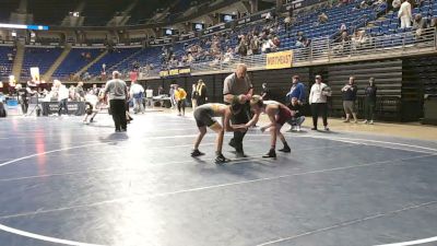 140 lbs Quarterfinal - Jayden Lang, Saint Marys vs Dylan Brown, Yough