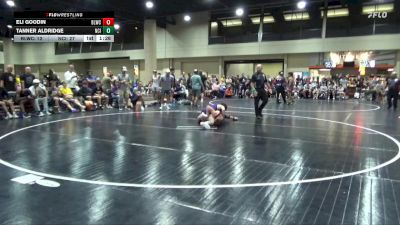 150 lbs Round 1 (6 Team) - Eli Goodin, Blackman WC vs Tanner Aldridge, Nashville Catholic Irish