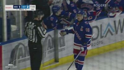 New York Islanders Prospect Luca Romano Scores Backhand Beauty For Kitchener
