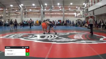 Consolation - Jarrett Tronge, Virginia Tech vs John Bennett, Queens University Of Charlotte