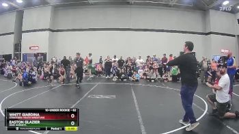 62 lbs Round 1 - Easton Glazier, Dixie Hornets vs Whitt Giardina, Stratford Youth Wrestling