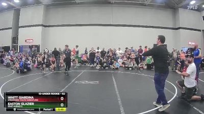 62 lbs Round 1 - Easton Glazier, Dixie Hornets vs Whitt Giardina, Stratford Youth Wrestling