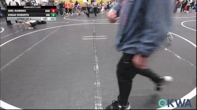 105 lbs Consi Of 4 - Joel Ramirez, Hennessey Takedown Club vs Jonah Roberts, Raw Wrestling Club