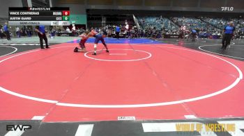 126 lbs Semifinal - Vince Contreras, BULLDOG WRESTLING CLUB vs Justin Giard, Cats Wrestling Club