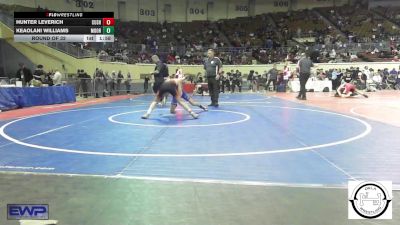 113 lbs Round Of 32 - Hunter Leverich, Cushing vs Keaolani Williams, Moore JH