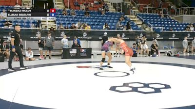 125 lbs Cons. Rd Of 32 - Makenzi McCoy, Utah vs Elliana Selearis, Connecticut