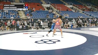 165 lbs Champ. Rd Of 128 - Dominic Ramos, Pennsylvania vs Andrew Peterson, California