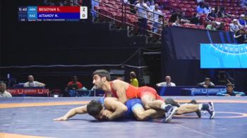 61 kg 1/4 Final - Sargis Begoyan, Armenia vs Nurdanat Aitanov, Kazakhstan