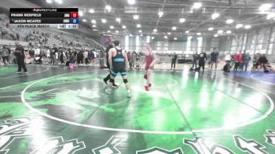 138 lbs 5th Place Match - Frank Redfield, Ascend Wrestling Academy vs Jaxon McAtee, Askeo International Mat Club