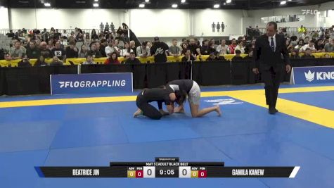 Gamila Kanew vs Beatrice Jin 2025 World IBJJF Jiu-Jitsu No-Gi Championship