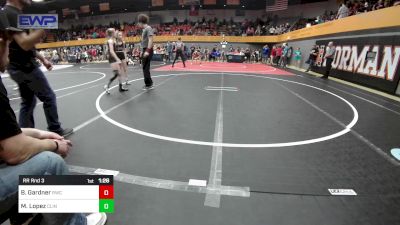 75 lbs Rr Rnd 3 - Blakelee Gardner, RWC vs Madisson Lopez, Clinton Youth Wrestling