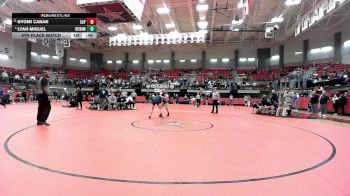 120 lbs 5th Place Match - Lyah Miguel, Irving Nimitz vs Nyomi Caban, South Grand Prairie