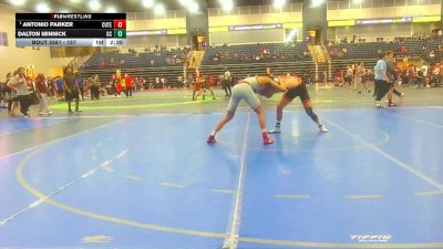 157 lbs Cons. Round 6 - Antonio Parker, Cumberland (Tenn.) vs Dalton Minnick, Georgetown (KY)