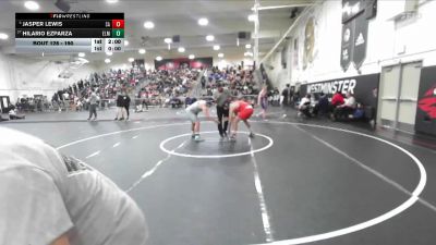 190 lbs Champ. Round 1 - Hilario Ezparza, El Monte vs Jasper Lewis, Santa Ana