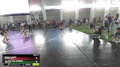 83 lbs Cons. Round 4 - Viliami Nau Rarick, Westlake vs Noah Lopez, Montrose Elite