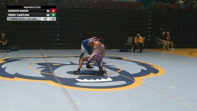 126 lbs Consi Of 8 #1 - Quentin Baker, Wilson vs Terry Cantlow, Dreher