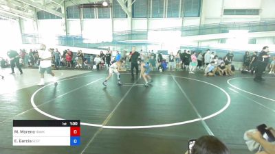 73 lbs Consolation - Matthew Moreno, Hawkeye WC vs Ernest Garcia, Scotsmen WC