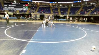 40 lbs Semifinal - Timmy Wakefield, Ligonier Valley vs Cub Cantolina, Kiski Area