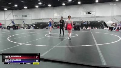 115 lbs Round 3 (6 Team) - Andi Stephensen, Utah vs Caley Graber, Minnesota