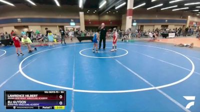 93 lbs Round 2 - Lawrence Hilbert, Ohana Northeast Wrestling Academy vs Eli Guydon, Boneyard Wrestling Academy