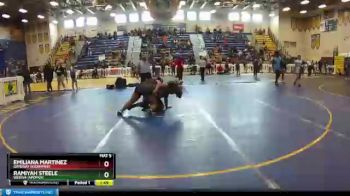 190 lbs Quarterfinal - Emiliana Martinez, Gateway (Kissimmee) vs Ramiyah Steele, Wekiva (Apopka)