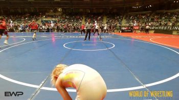50 lbs Quarterfinal - Nayelli Romero, Salem Elite Mat Club vs Lux Hall, DC Elite - Coufal