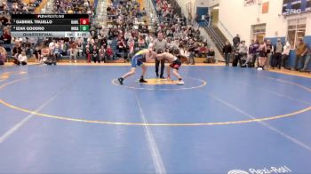 126 lbs Quarterfinal - Gabriel Trujillo, Rawlins vs Izak Goodro, Wheatland