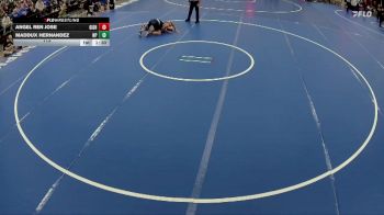 113 lbs Quarterfinals (8 Team) - Angel Ren Jose, Grand Island vs Maddux Hernandez, North Platte