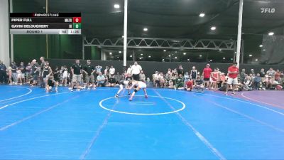 88 lbs Round 1 - Gavin Deloughery, Iron Horse vs Piper Full, Mat Assassins Red