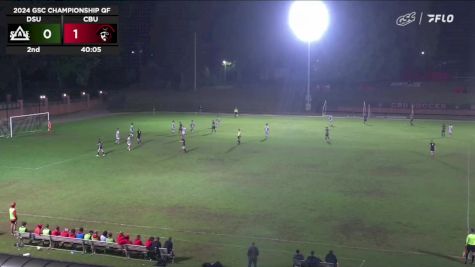 Replay: GSC Men's Soccer Championship - QF - 2024 Delta State vs CBU | Nov 8 @ 6 PM