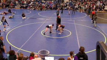 120 lbs Cons. Round 5 - Nevaeh Senik, Niagara Wheatfield vs Eliana Maalouf, Ken-Ton