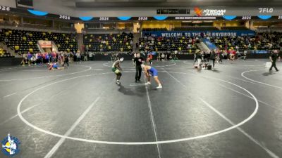 150 lbs Cons. Round 1 - Aiden Hellman, Don Bosco vs Medhi Bangana, Iowa City, West
