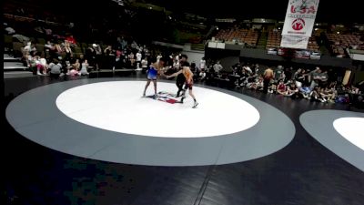 105 lbs Brayden Hankins, KTWA-Kings-Tulare Wrestling Association vs Antonio Mendia, SDIKWA - San Diego-Imperial Kids Wrestling Association
