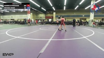 14-92 lbs Consi Of 4 - Ioannis Kypriotakis, Katy Area Wrestling Club vs Michael Dixon, All American Wrestling Club