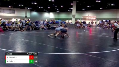 182 lbs Round 3 (16 Team) - Ryan Deloach, Rosewood vs Garrett Fuller, Intense Wrestling