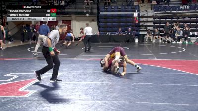 149 lbs 5th Place - Lucas Kapusta, Lock Haven vs Jimmy Nugent, Central Michigan