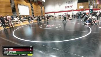 215 lbs Champ. Round 1 - Wade Garrett, Campbell County vs Noah Sides, Natrona County