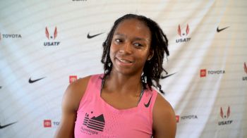 Shawnti Jackson Is Happy With Running Fast