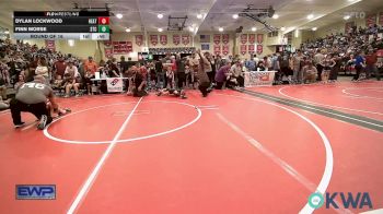 52 lbs Round Of 16 - Dylan Lockwood, Heat vs Finn Morse, Sallisaw Takedown Club