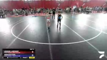 70 lbs Round 2 - Jaxson LaRonge, CrassTrained: Weigh In Club vs Vernon Karl, CrassTrained: Weigh In Club