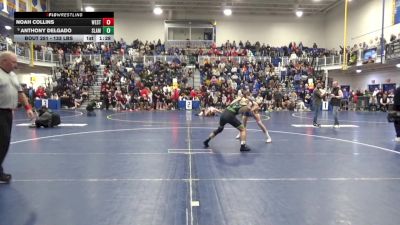 133 lbs R-32 - Noah Collins, West Greene vs Anthony Delgado, Slam Academy-NV