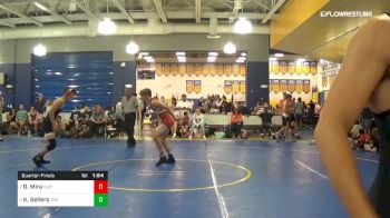 138 lbs Quarterfinal - Dylan Mira, Explorer Wrestling vs Kason Sellers, The Storm Wrestling Center