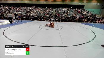 138 lbs Round Of 64 - Issac Strurtznegger, Grantsville vs Travys Solis, Sparks