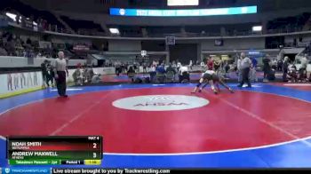 5 lbs Quarterfinal - Noah Smith, Wetumpka vs Andrew Maxwell, Athens