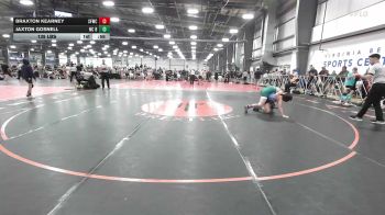 135 lbs Rr Rnd 2 - Braxton Kearney, FORGE M/S - MS vs Jaxton Gosnell, NC Blue - MS