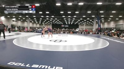 145 lbs Cons. Sub-quarters - Lucia Campbell, Nebraska vs Tayla Stiefel, Immortal Athletics WC